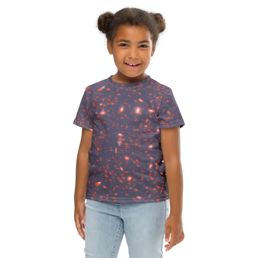 Ember Drift on a Kids Crew Neck T-Shirt