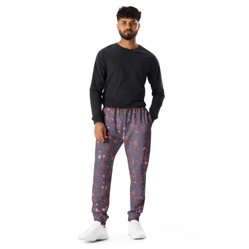 Ember Drift on a Men's Joggers