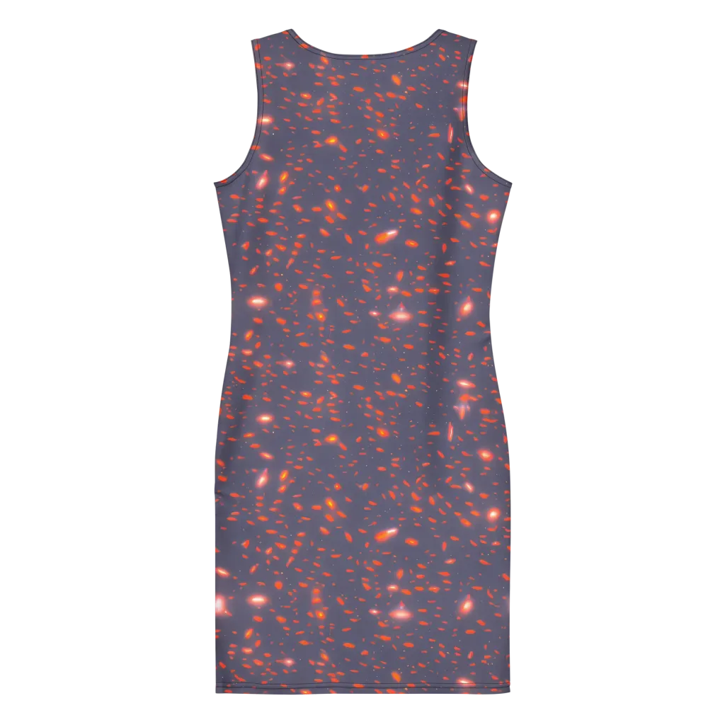 Ember Drift on Bodycon Dress — Back