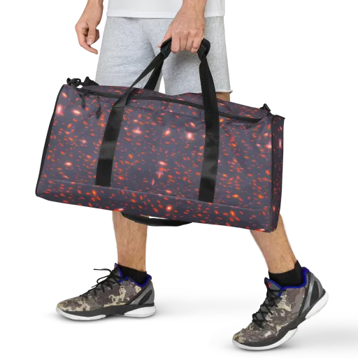 Ember Drift on a Duffle Bag