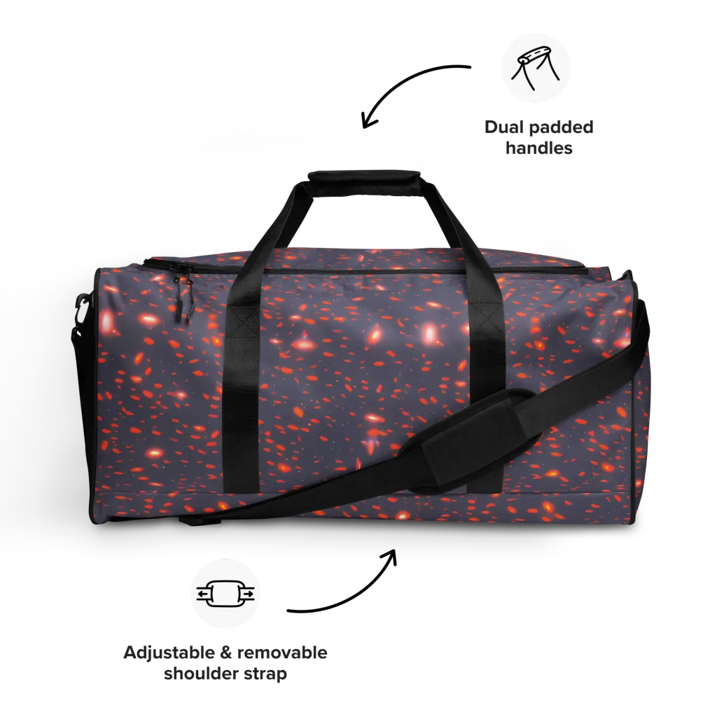 Ember Drift on Duffle Bag — Front