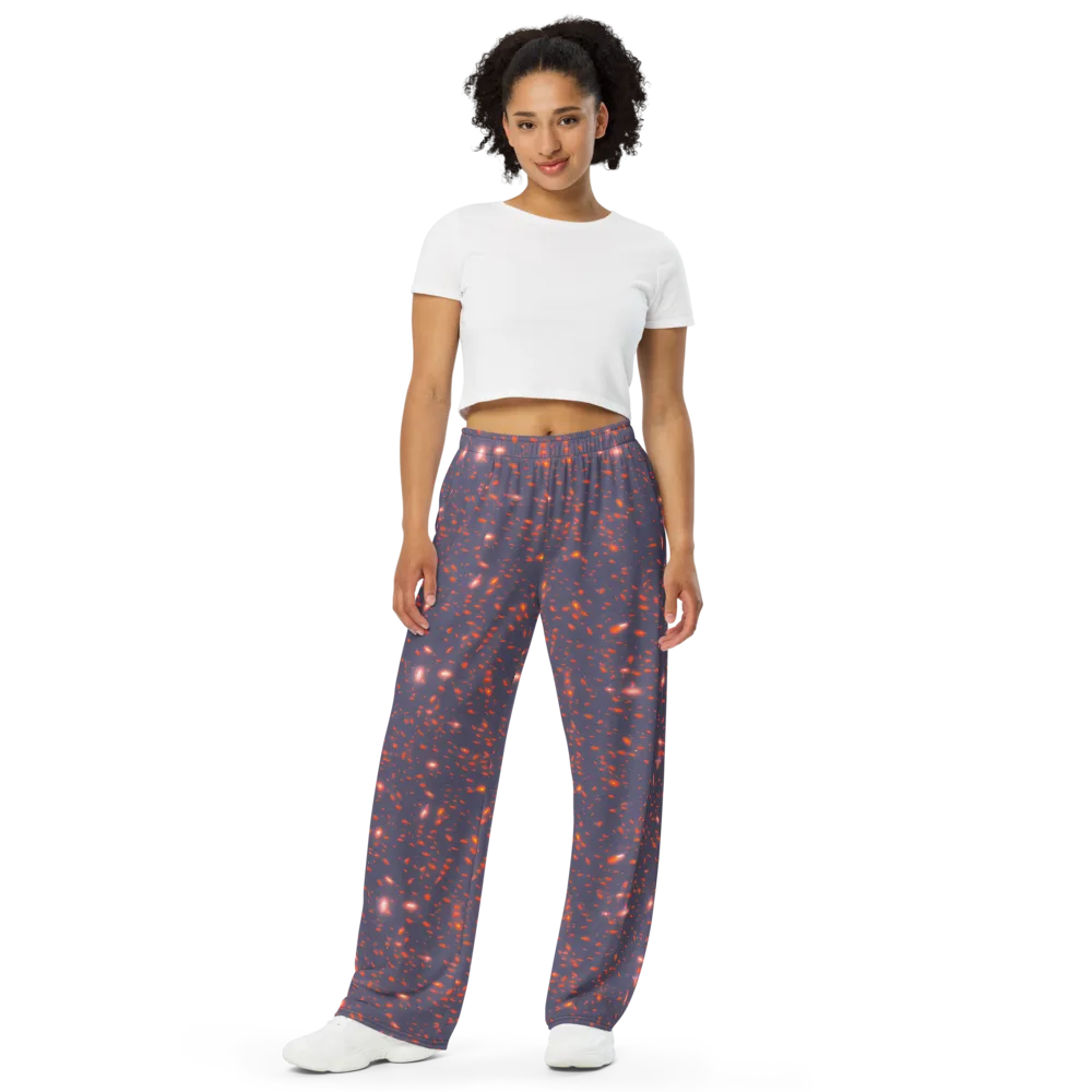 Ember Drift on Wide-Leg Pants — Front