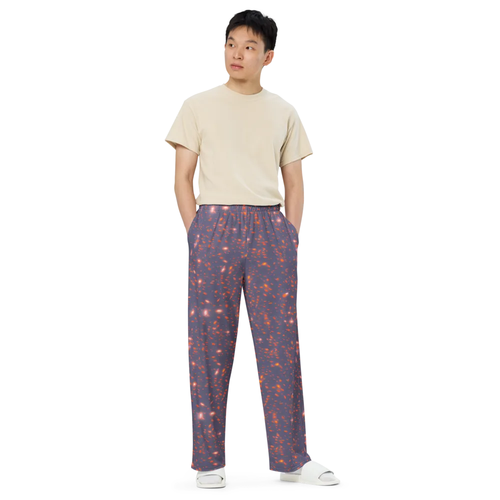 Ember Drift on Wide-Leg Pants — Front