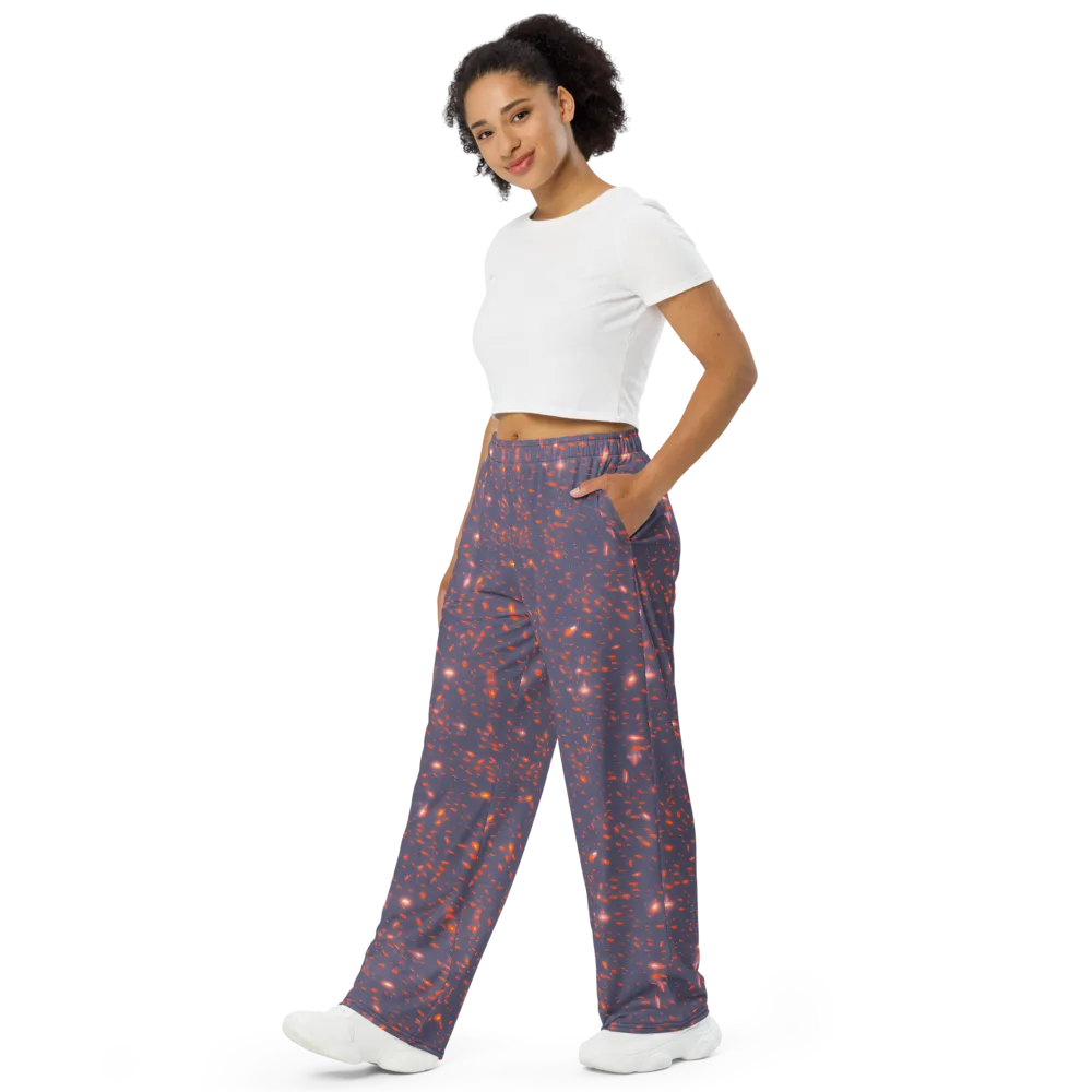 Ember Drift on Wide-Leg Pants — Left Front