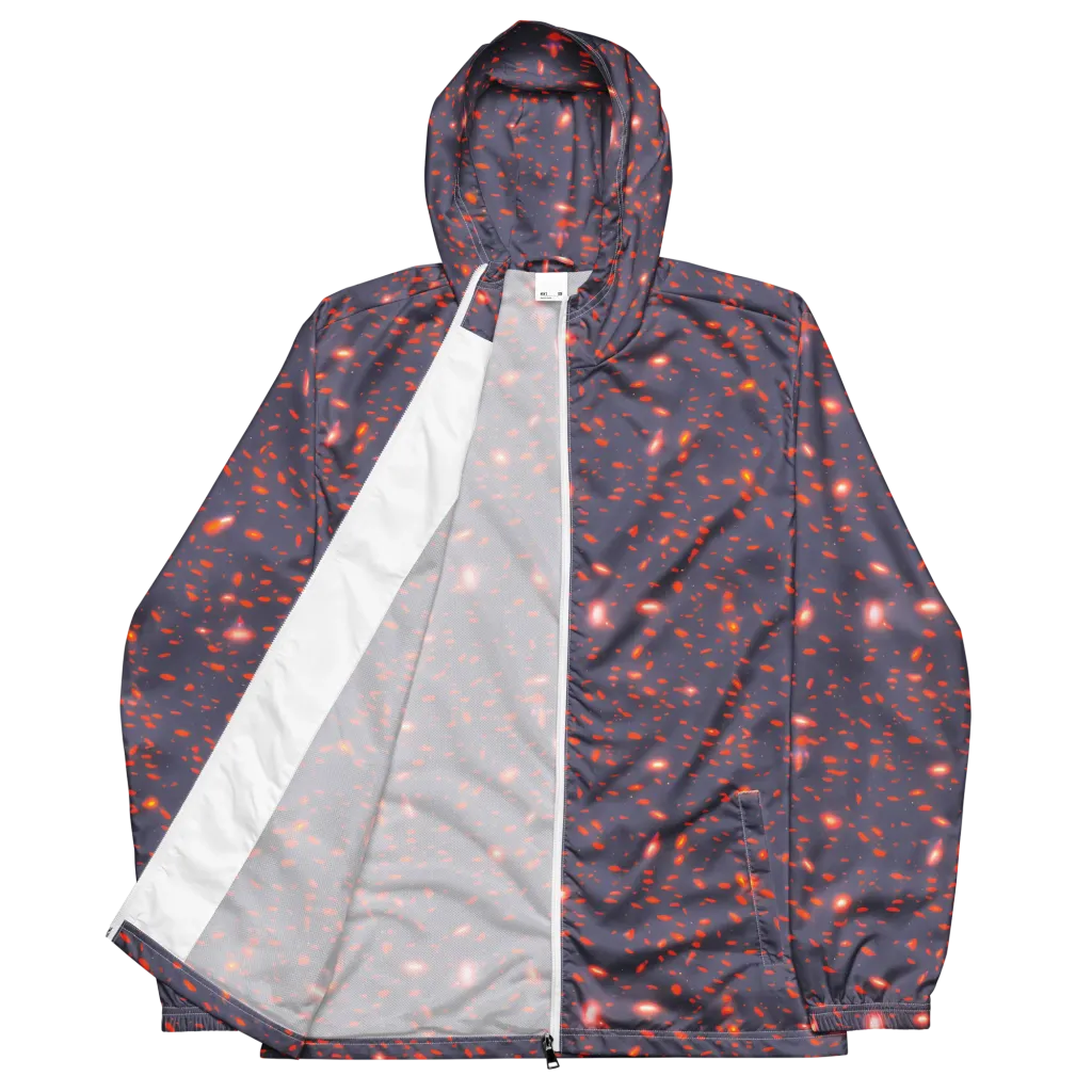 Ember Drift on Men's Windbreaker — Front
