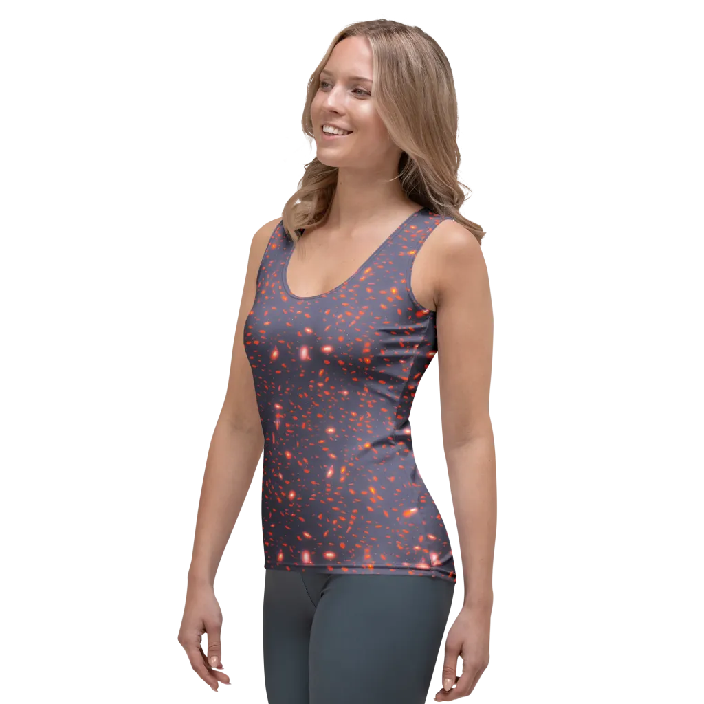 Ember Drift on Women's Tank Top — Left Front