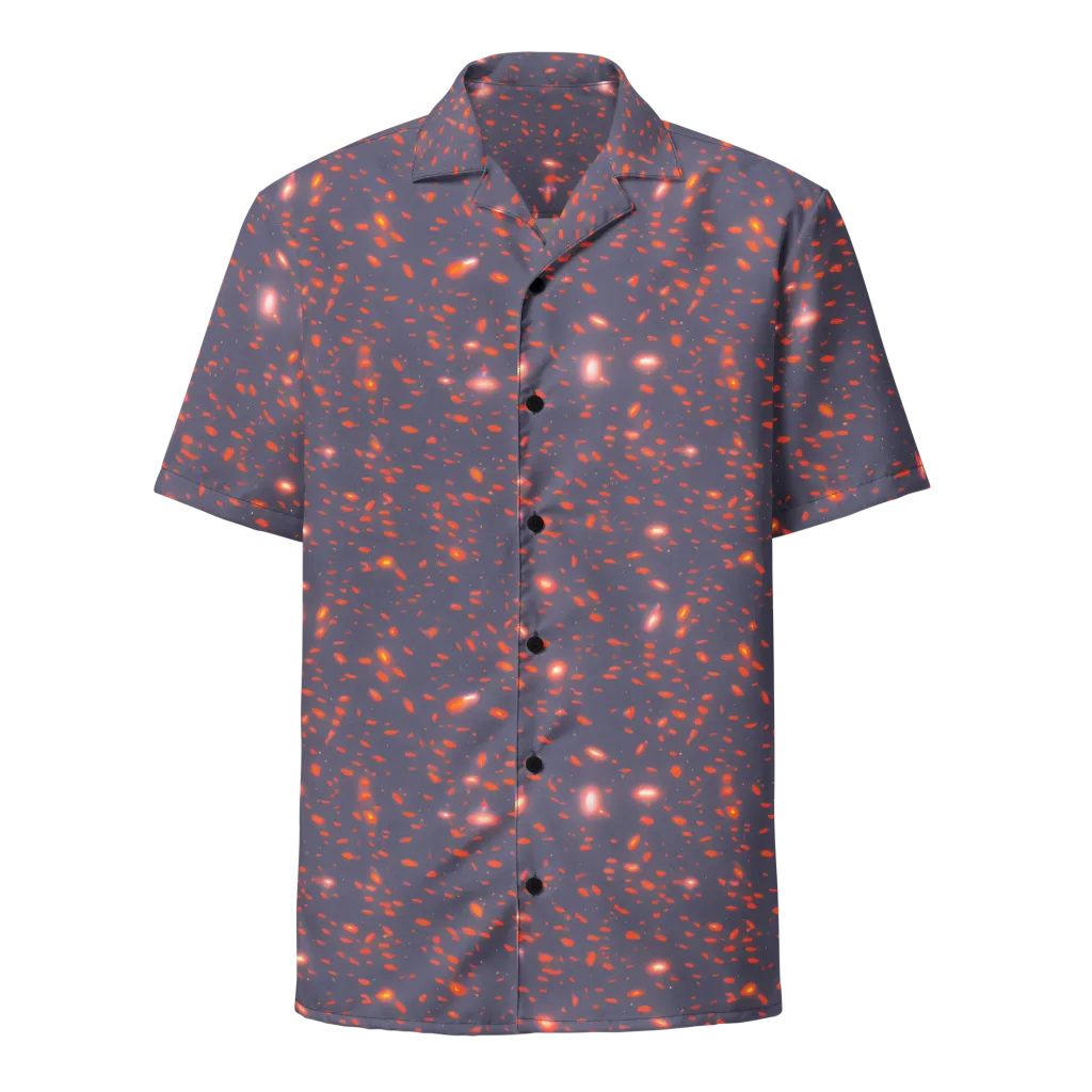 Ember Drift on Button Shirt — Front