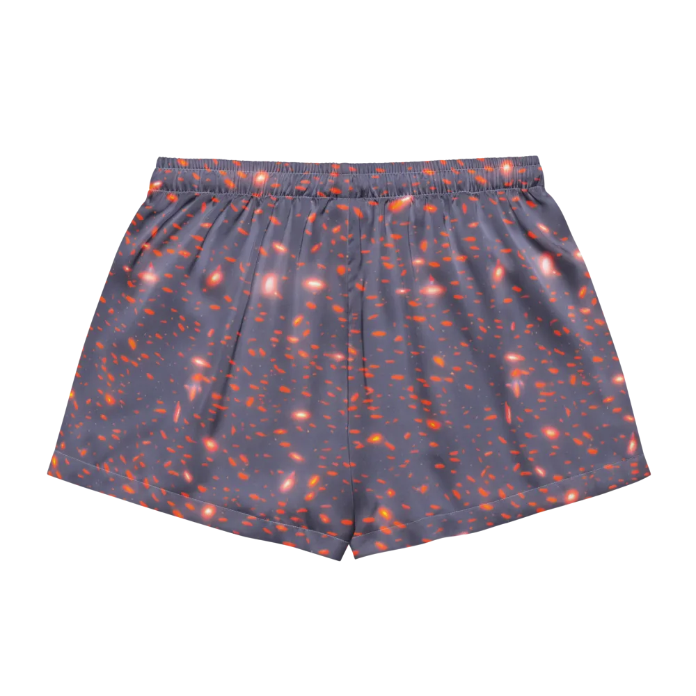 Ember Drift on Women's Pajama Shorts — Back