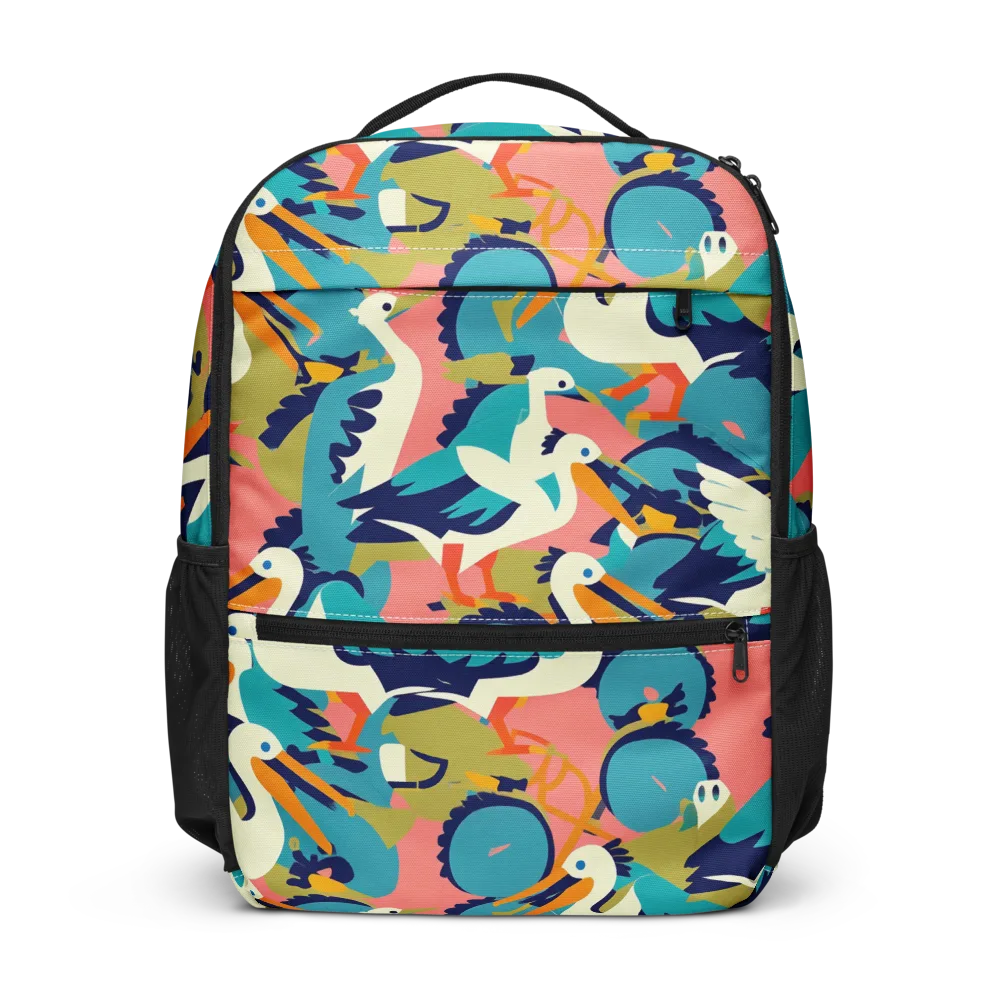 Tidal Flock on Utility Backpack — Front