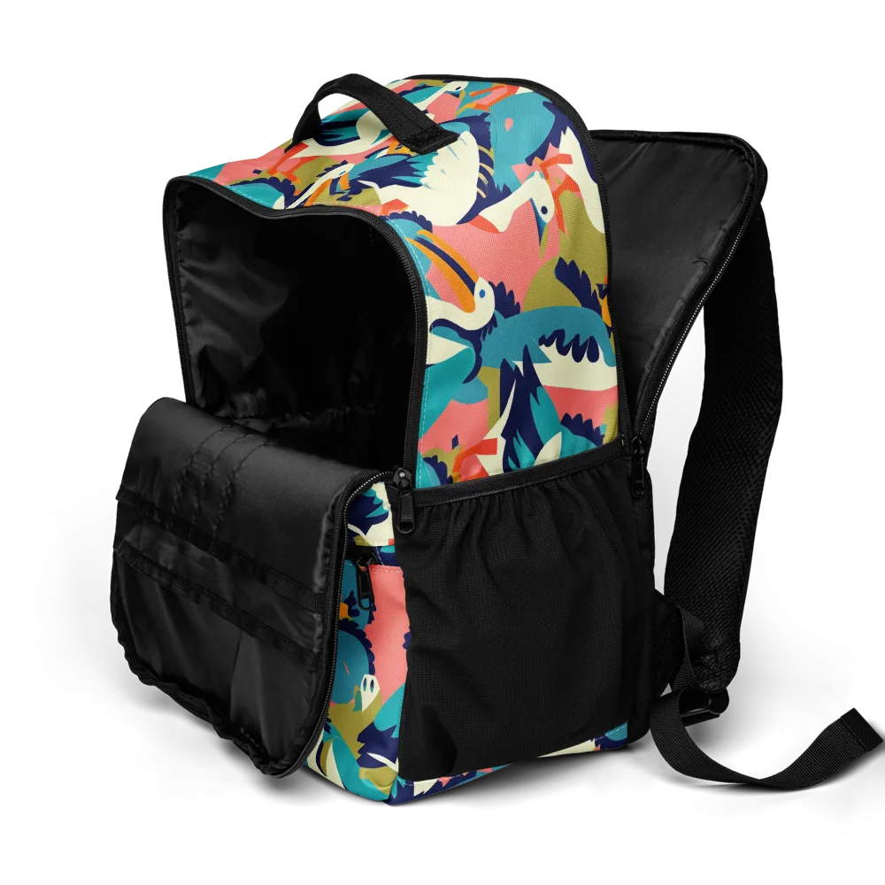 Tidal Flock on Utility Backpack — Product details 2