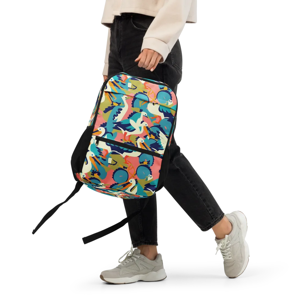 Tidal Flock on Utility Backpack — Front
