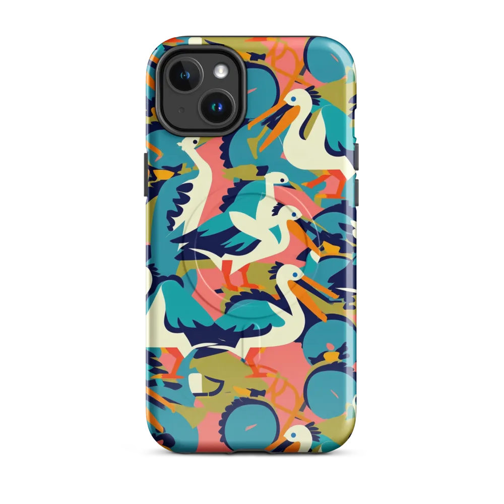 Tidal Flock on MagSafe Tough Case for iPhone® — Front
