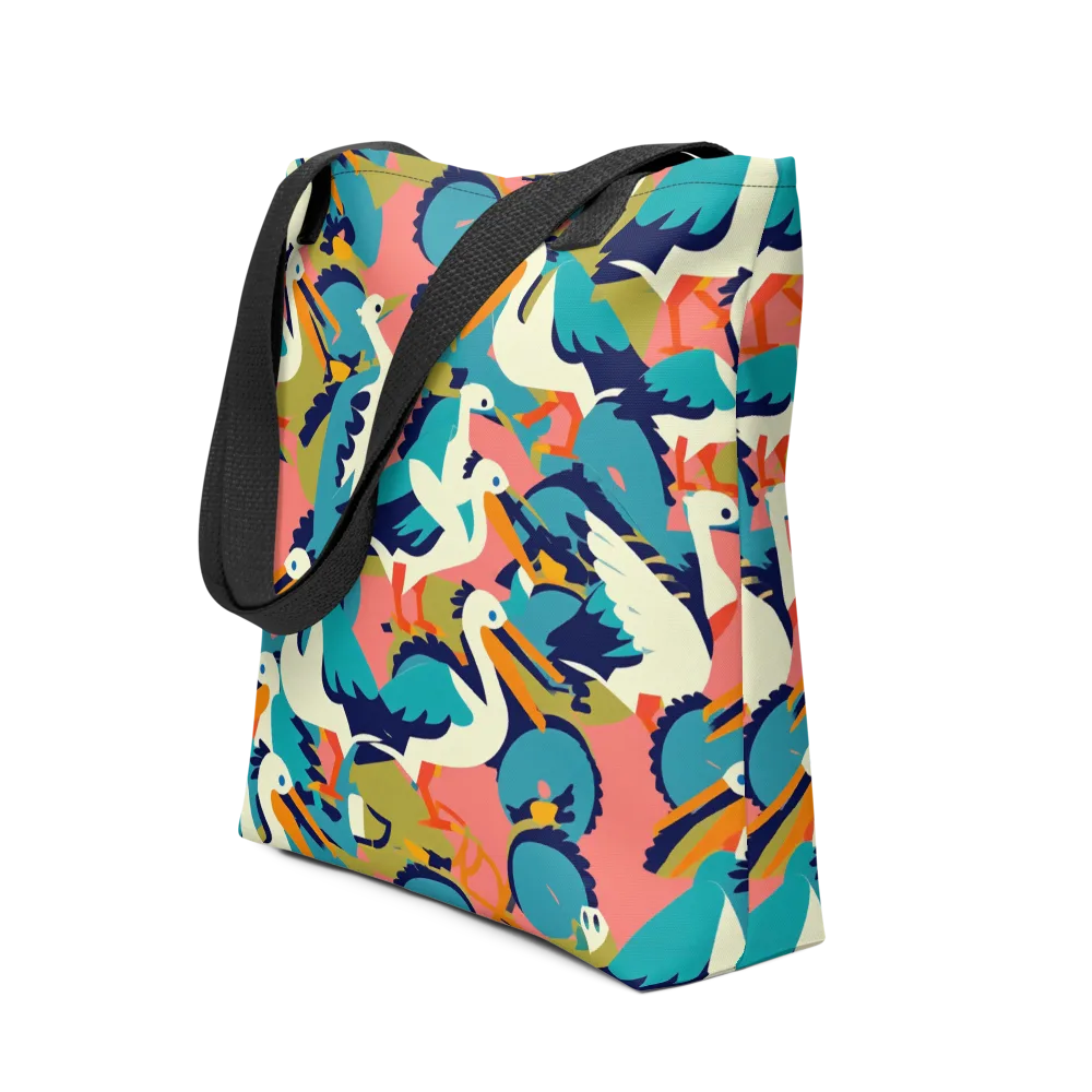 Tidal Flock on Tote Bag — Front