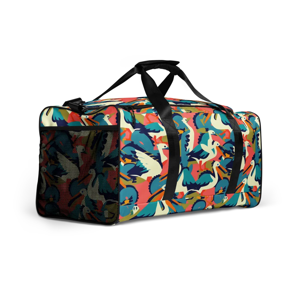 Tidal Flock on Duffle Bag — Right Front