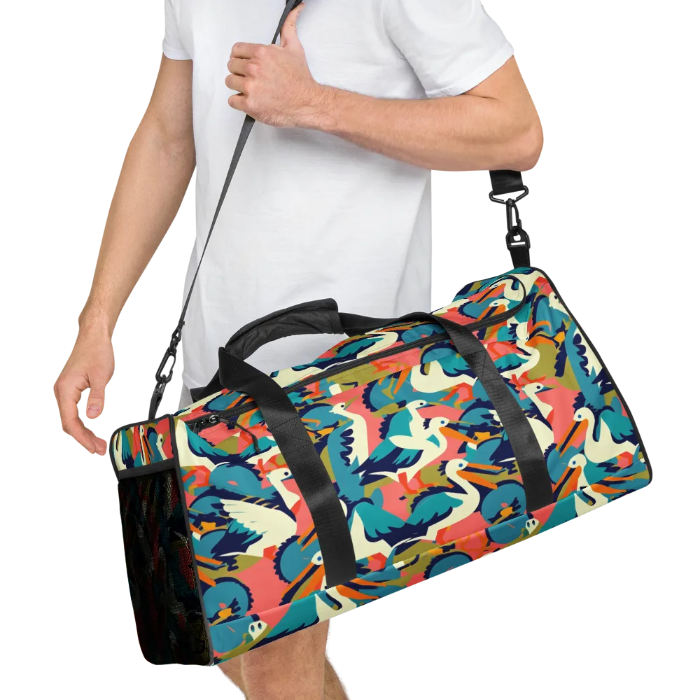 Tidal Flock on Duffle Bag — Right Front