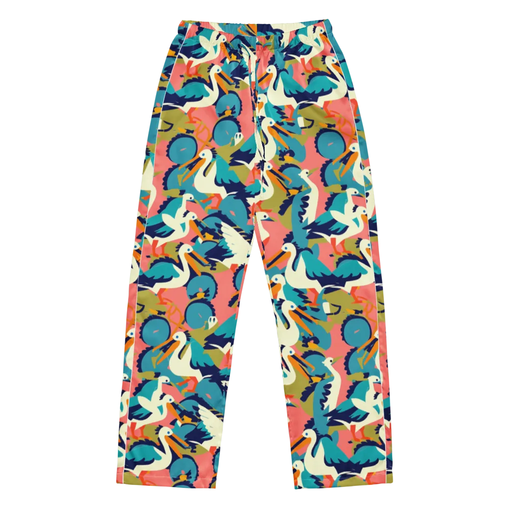 Tidal Flock on Women's Pajama Pants — Front