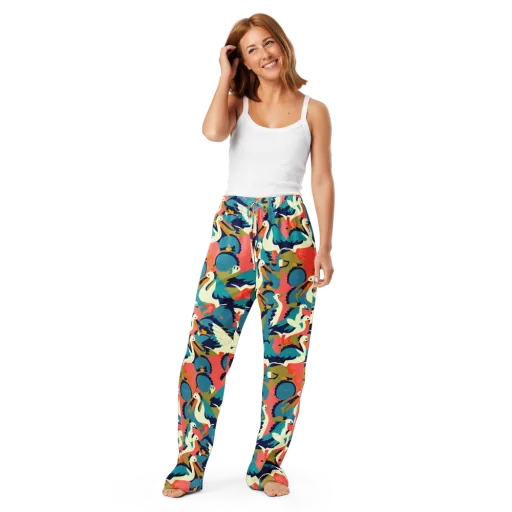 Tidal Flock on a Women's Pajama Pants