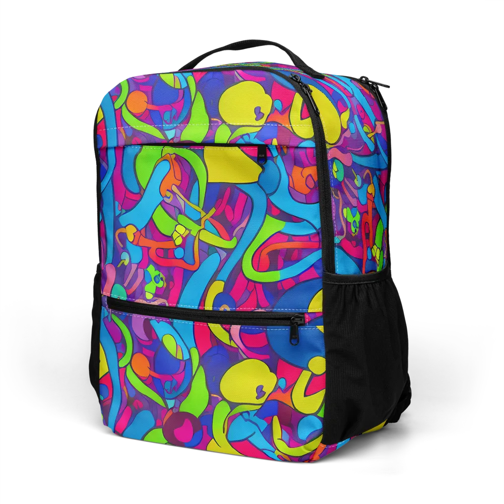Prism Pulse on Utility Backpack — Left Front