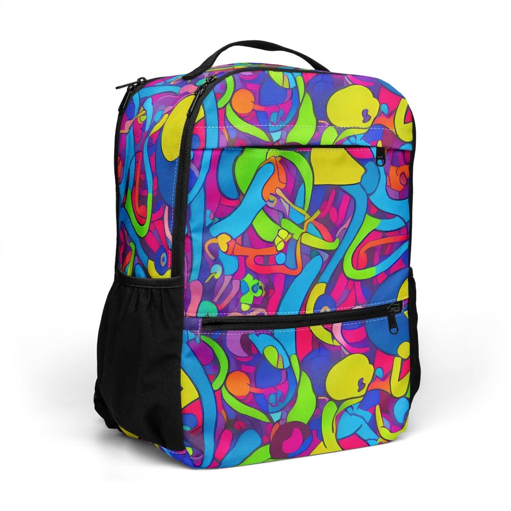 Prism Pulse on Utility Backpack — Right Front