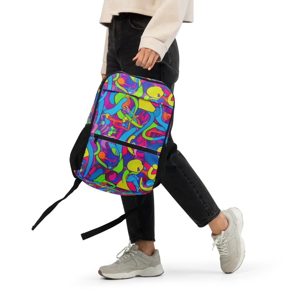 Prism Pulse on Utility Backpack — Front