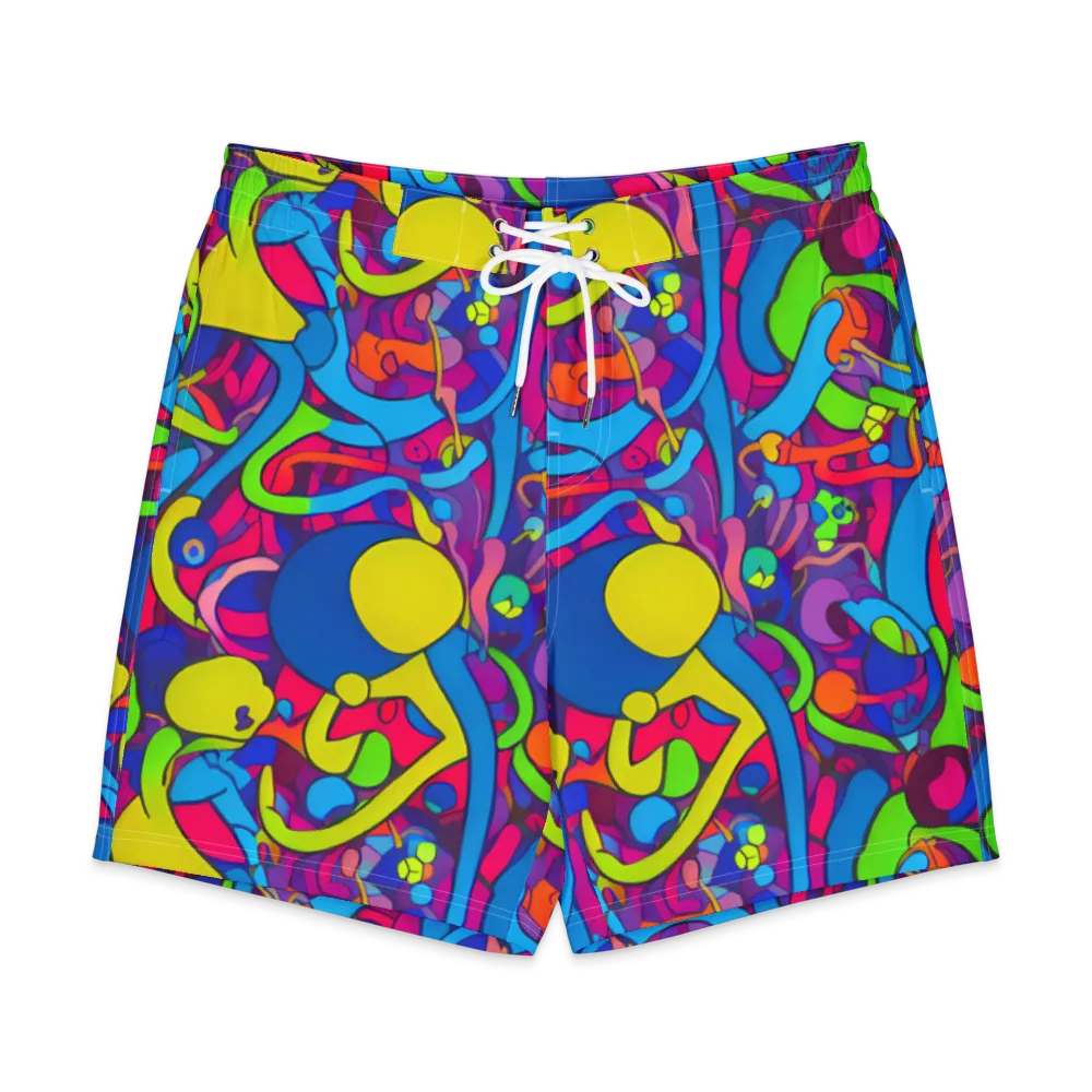 Prism Pulse on Men's Board Shorts — Front