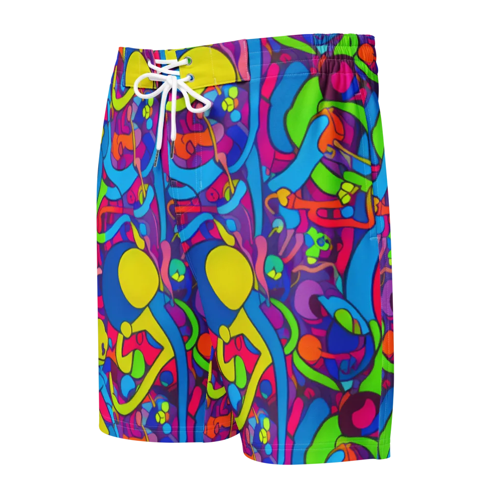 Prism Pulse on Men's Board Shorts — Front