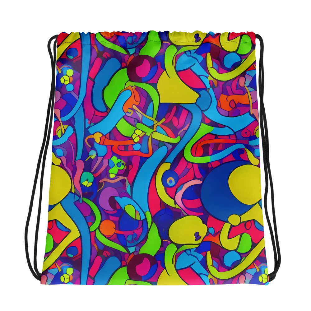 Prism Pulse on Drawstring Bag — Photo