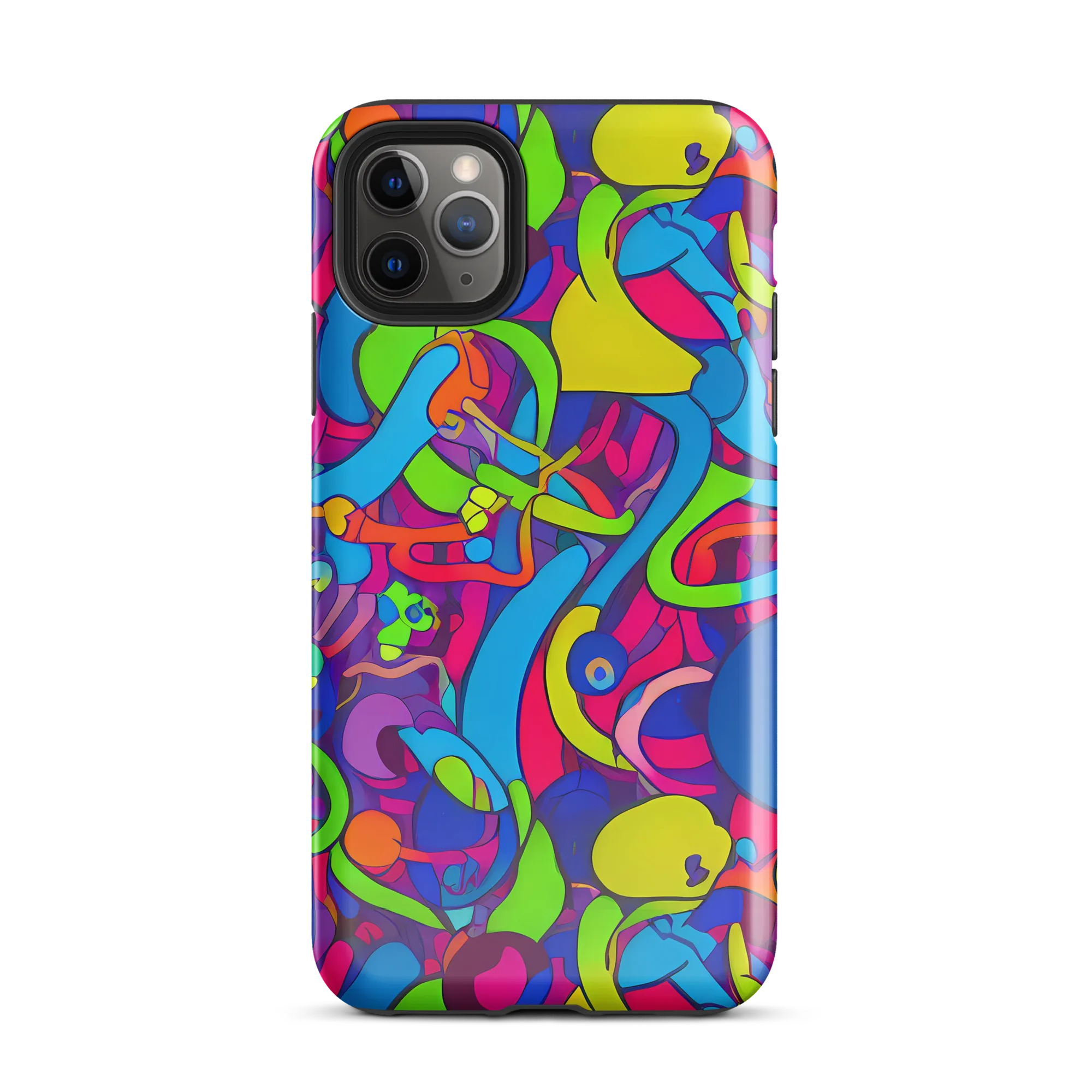 Prism Pulse on Tough Case for iPhone® — Front