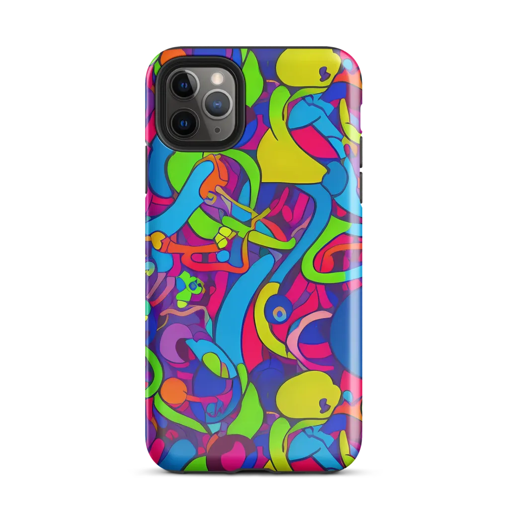 Prism Pulse on Tough Case for iPhone® — Front