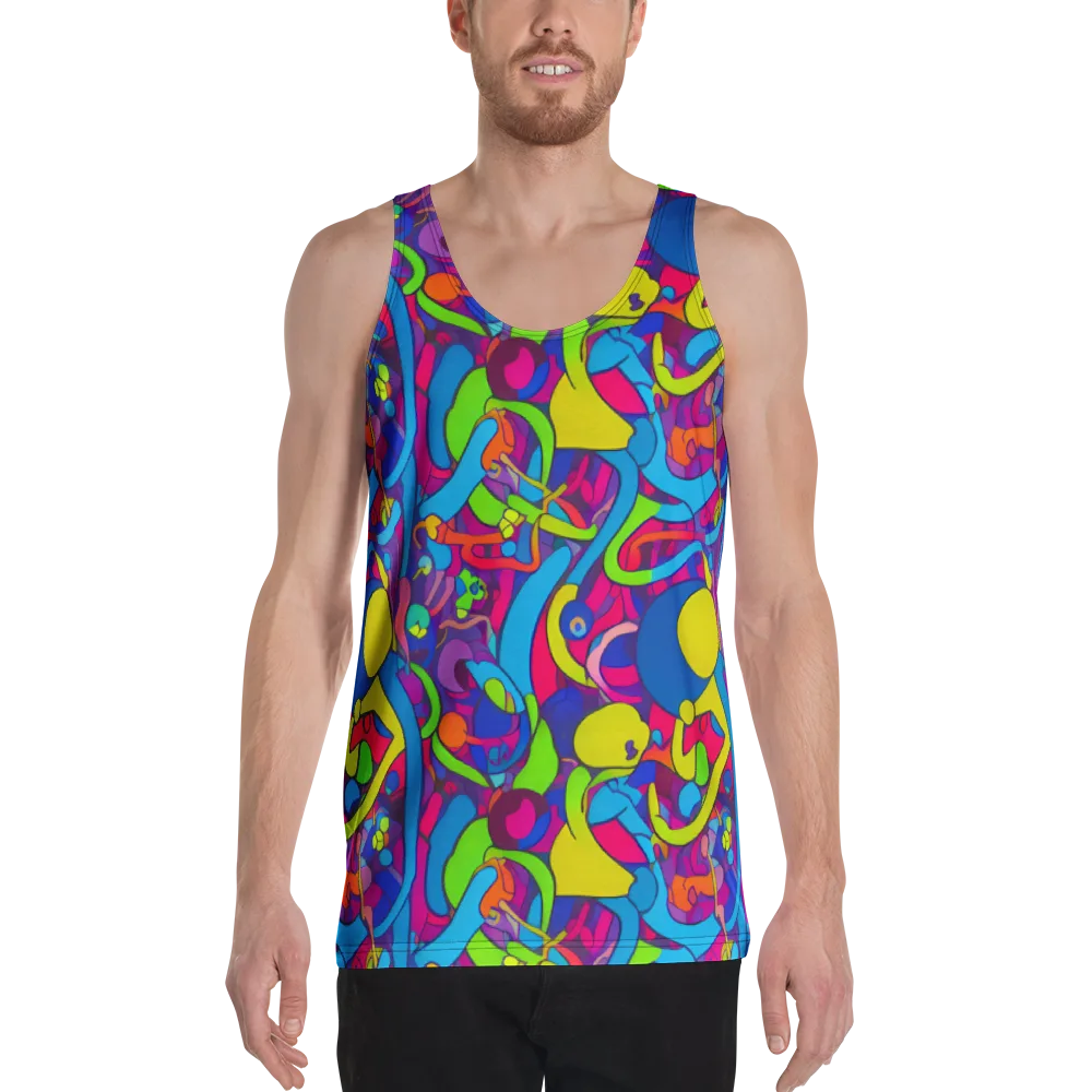 Prism Pulse on Men's Tank Top — Front