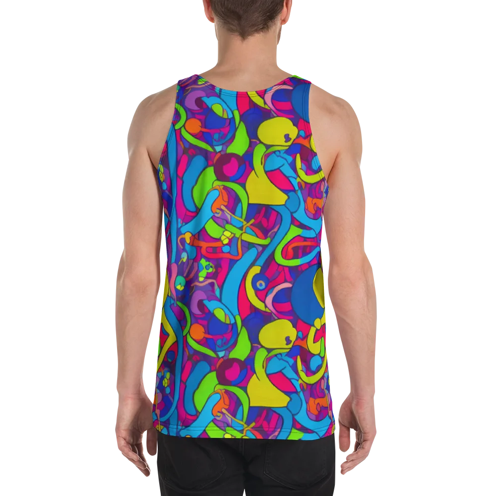 Prism Pulse on Men's Tank Top — Back