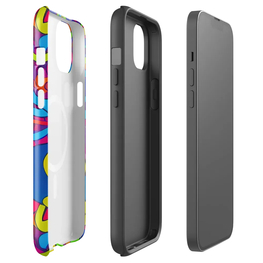 Prism Pulse on MagSafe Tough Case for iPhone® — Front