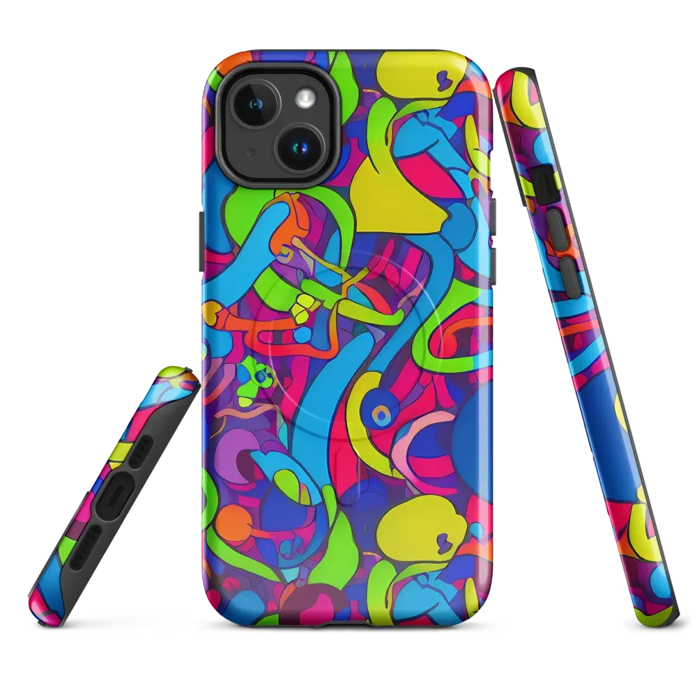 Prism Pulse on MagSafe Tough Case for iPhone® — Front