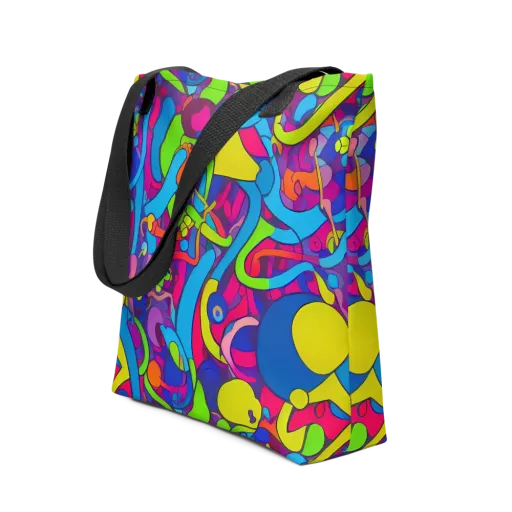 Prism Pulse on a Tote Bag