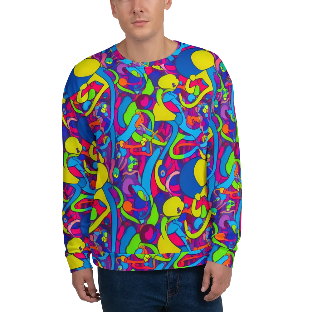 Prism Pulse on Sweatshirt — Front