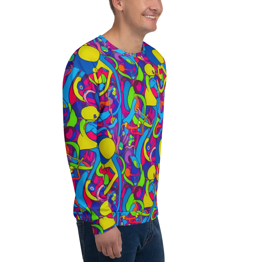 Prism Pulse on Sweatshirt — Right Front