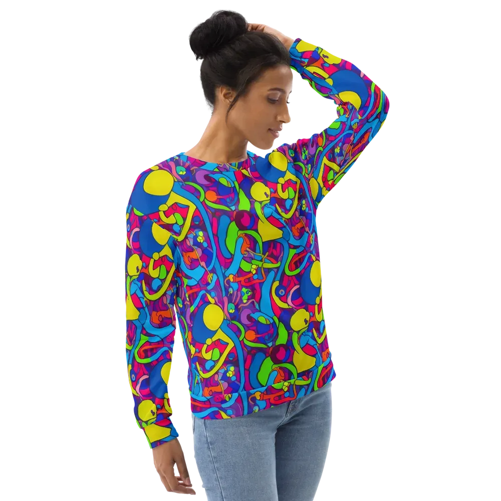 Prism Pulse on Sweatshirt — Right Front