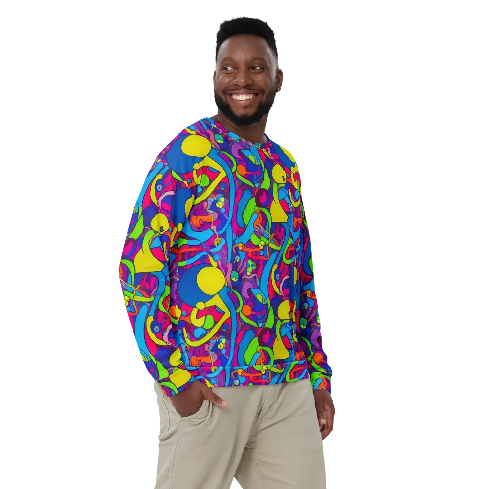 Prism Pulse on Sweatshirt — Front