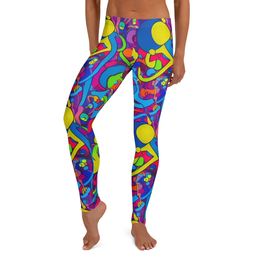 Prism Pulse on Leggings — Front