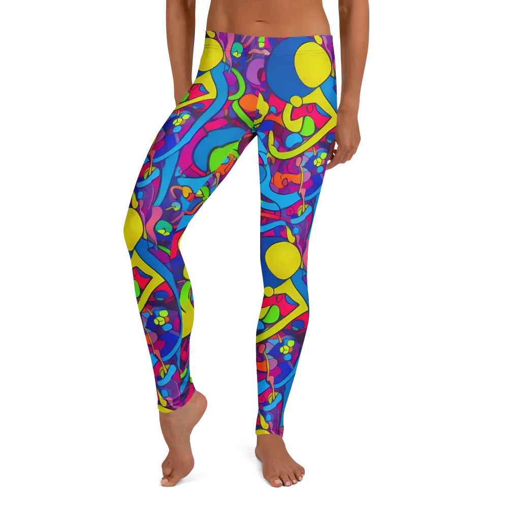 Prism Pulse on Leggings — Front
