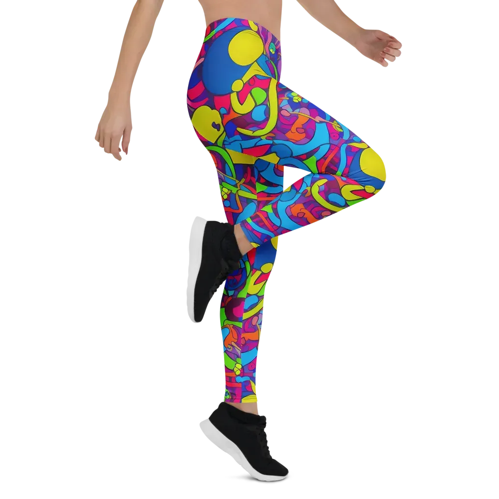 Prism Pulse on Leggings — Right