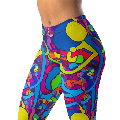 Prism Pulse on a Leggings