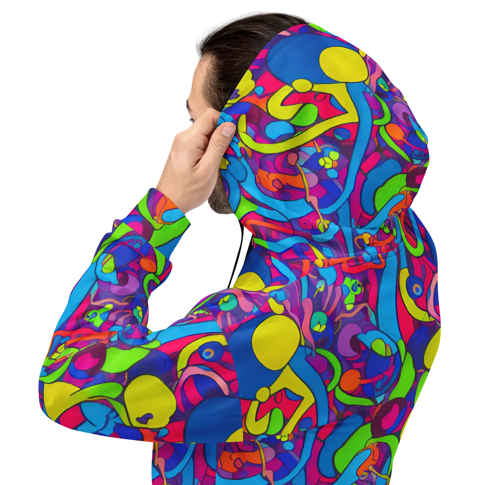 Prism Pulse on Hoodie — Back