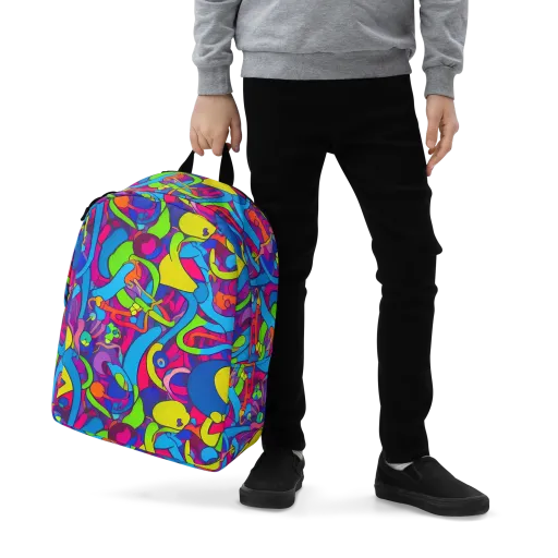 Prism Pulse on a Minimalist Backpack