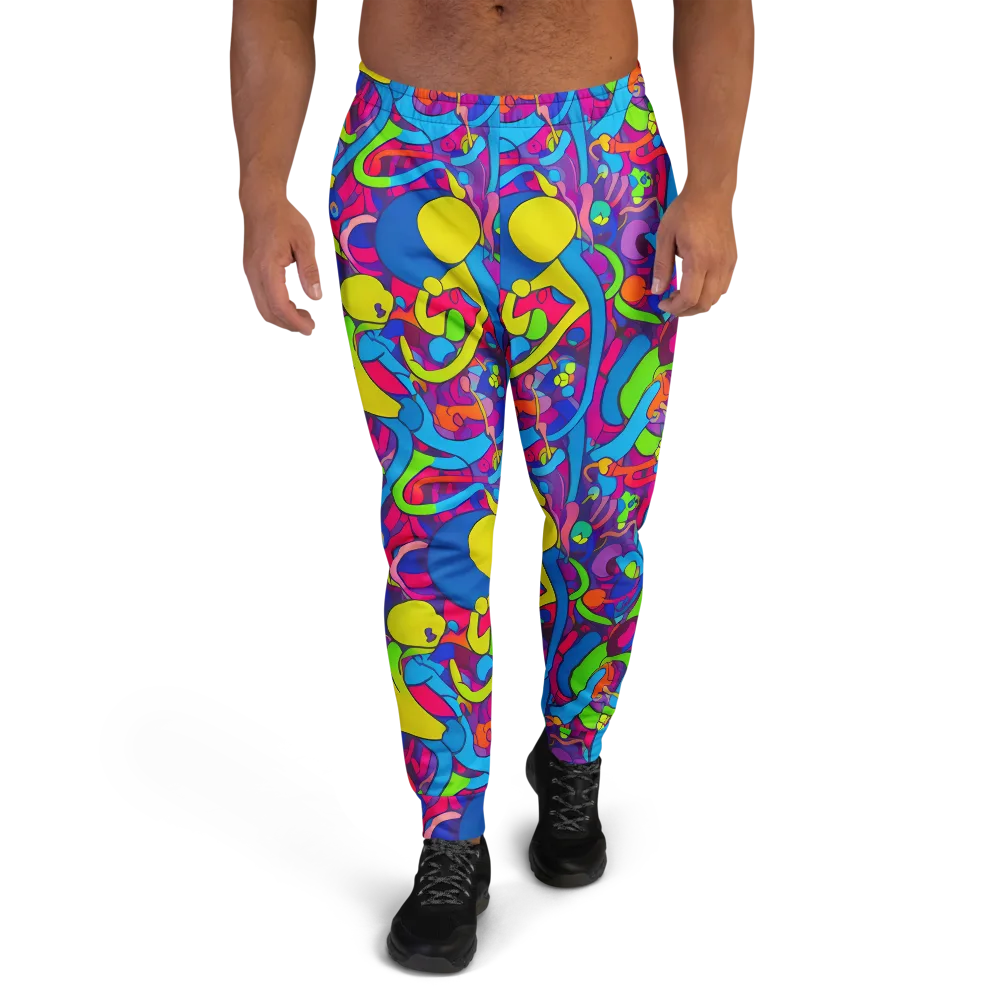 Prism Pulse on Men's Joggers — Front