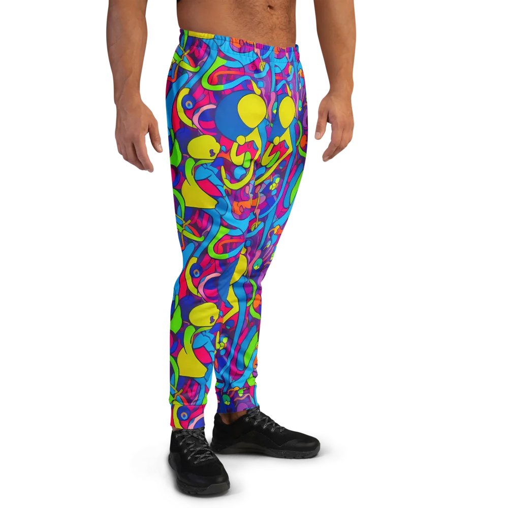Prism Pulse on Men's Joggers — Right