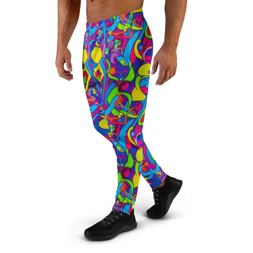 Prism Pulse on Men's Joggers — Left