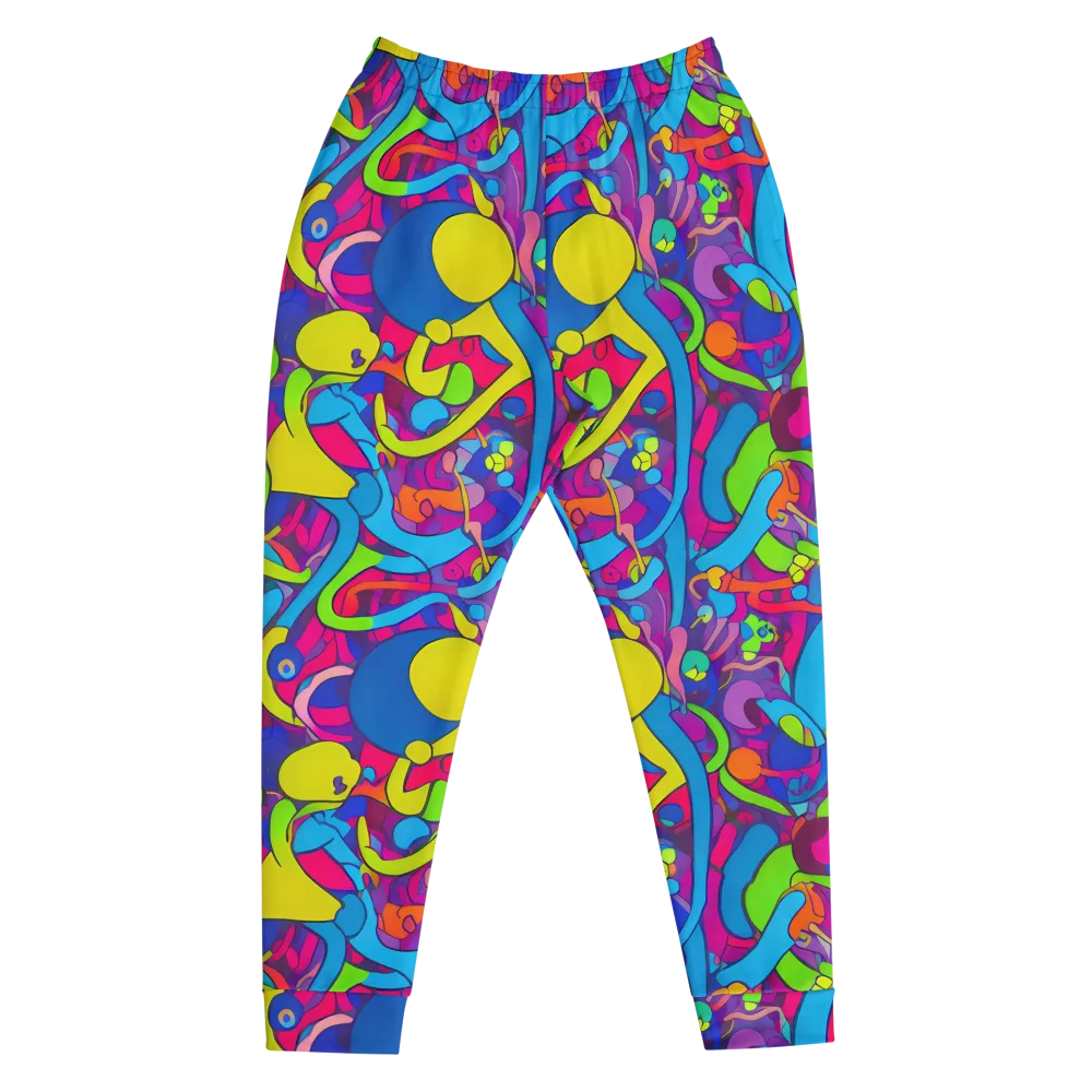 Prism Pulse on Men's Joggers — Front