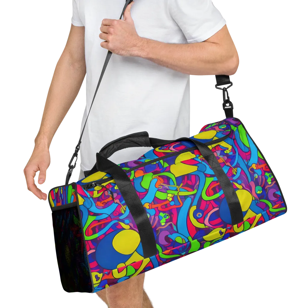 Prism Pulse on Duffle Bag — Right Front