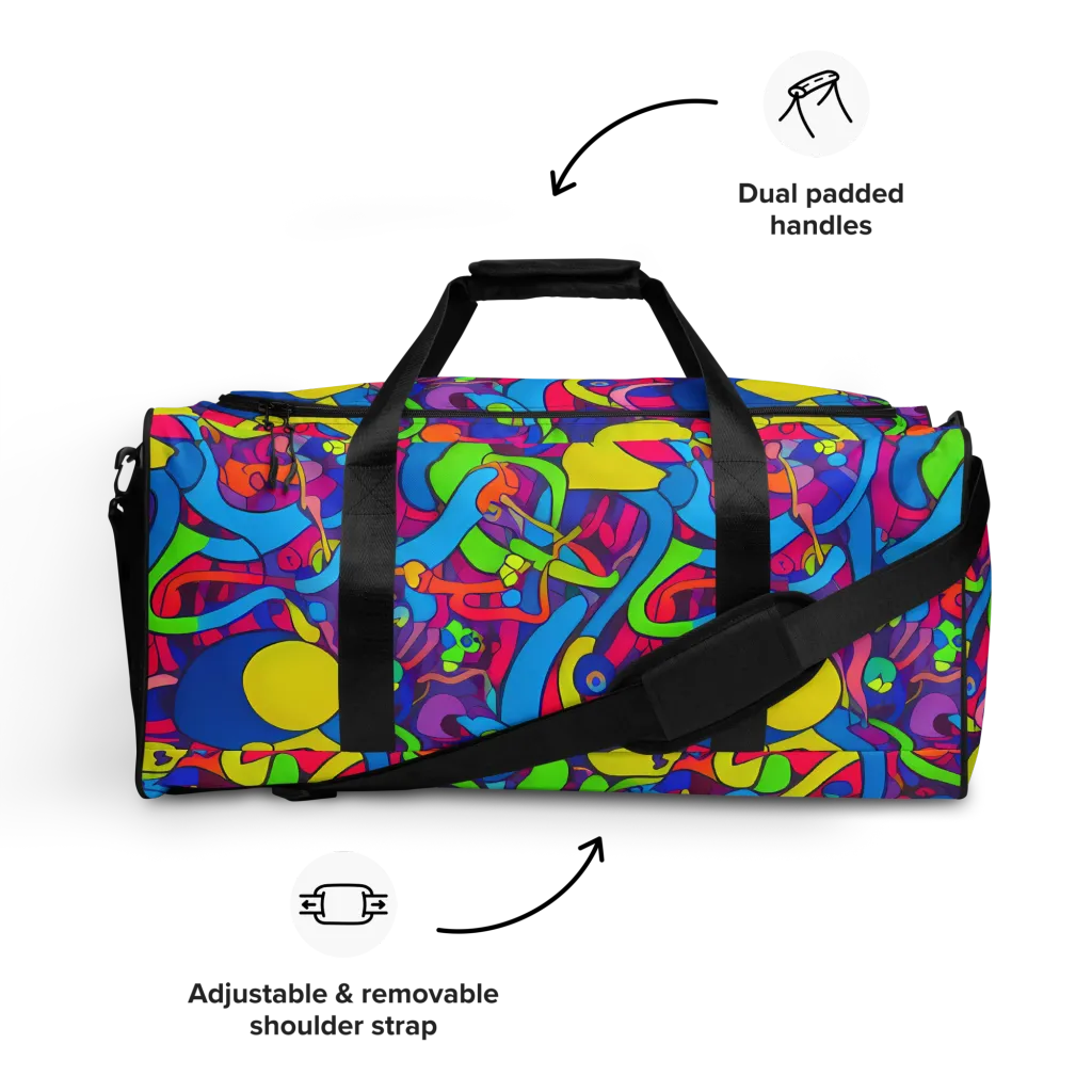 Prism Pulse on Duffle Bag — Front